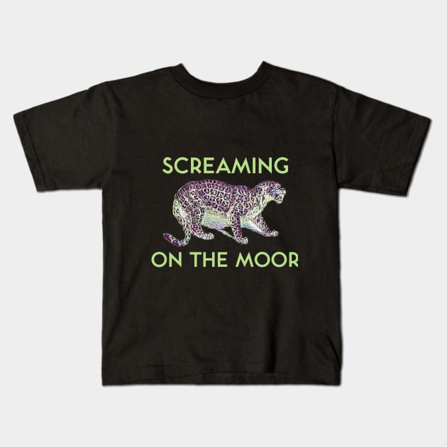 Screaming on the Moor Kids T-Shirt by kenrobin
